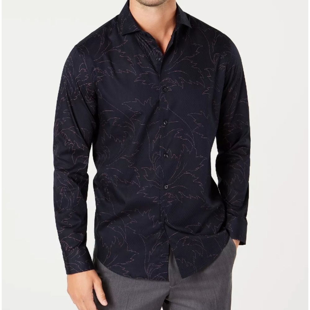 Mens dress shirt long sleeve